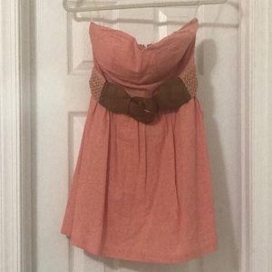 Strapless Summer Dress